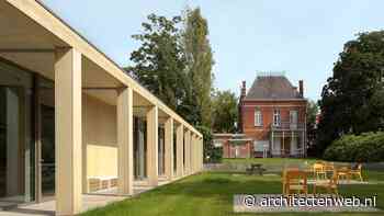 Houten bibliotheek als verbinder voor Edegem - architectenweb.nl - Architectenweb