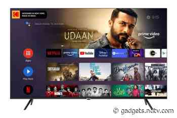 Kodak CA Pro Android TV Series With 40W Sound Output Launched in India, Available via Flipkart