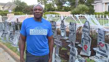 Bills legend Bruce Smith’s Halloween decor puts his ‘terrifying’ NFL career on display