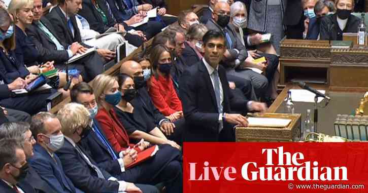 Budget 2021 live: Rishi Sunak unveils tax and spending plans
