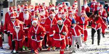 Hospice hosts Santa run event to ‘paint Harlow Red’