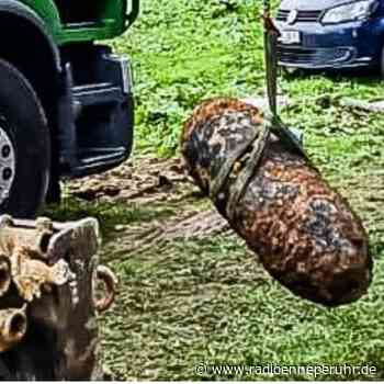 Bombe in Witten erfolgreich entschärft - Radio Ennepe Ruhr