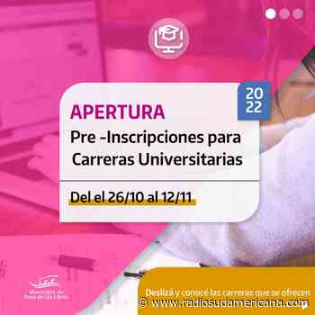 Libres: abiertas las preinscripciones para carreras universitarias - Radio Sudamericana