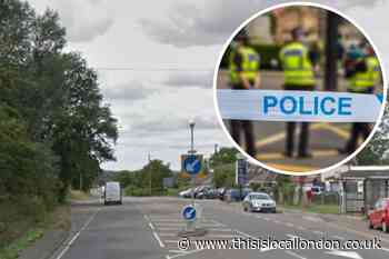 Man in his 50s dies after two-vehicle crash on the A414