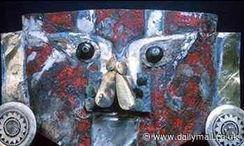 Human BLOOD found in red paint used on 1,000-year-old gold mask found in Peru