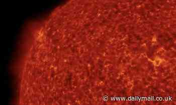 'Unstable sunspot' fired off solar eruptions on Tuesday, NASA shows