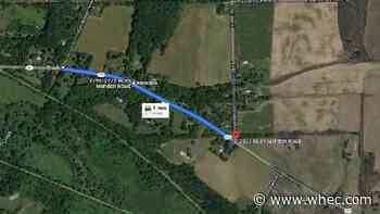 Deputies: Portion of Rush Mendon Road shut down due to house fire