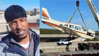 Pilot who landed plane on Highway 407 says he had no other option after engine failed