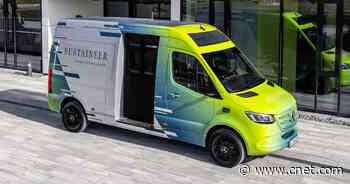 Mercedes-Benz Sustaineer: An eco-friendly concept van     - Roadshow