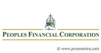 Peoples Financial Corporation Reports Results For The Third Quarter Of 2021