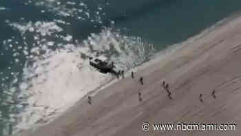 21 Migrants Detained After Large Group Comes Ashore in Haulover Beach