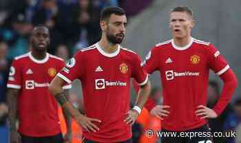 Man Utd star Bruno Fernandes breaks silence after Leicester defeat with promise to fans - Daily Express