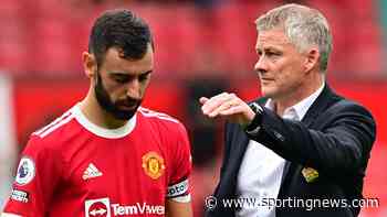 Bruno Fernandes penalty miss: Solskjaer complains about Villa players putting off Man Utd star before he ballooned spot-kick over - Sporting News