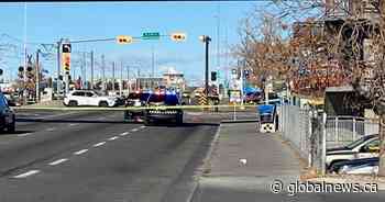 Man fighting for his life after stabbing at northeast Calgary LRT station