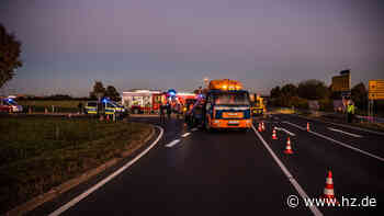 Unfall auf B 492 bei Giengen: 19-Jährige übersieht Gegenverkehr - Heidenheimer Zeitung
