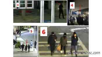 Rochester Police asking for help IDing suspects after Fallen Officers Memorial vandalized