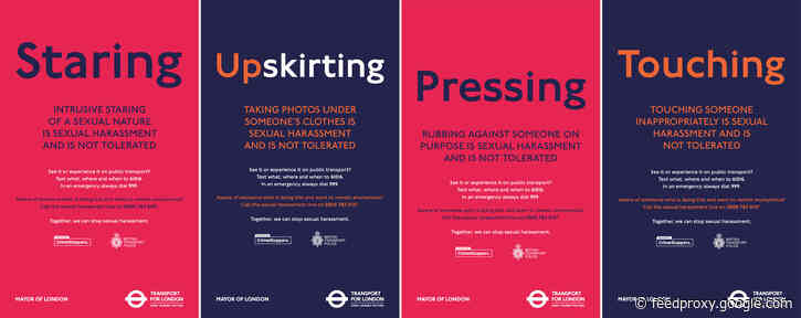 New campaign to stamp out sexual harassment on London’s public transport