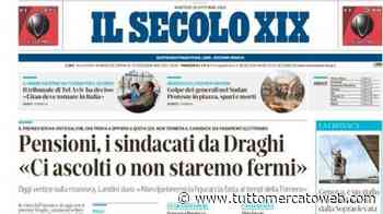 Il Secolo XIX: "Duello all'americana al Picco, Spezia-Genoa per cuori forti" - TUTTO mercato WEB