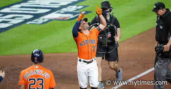 World Series: Astros Beat Braves to Win Game 2