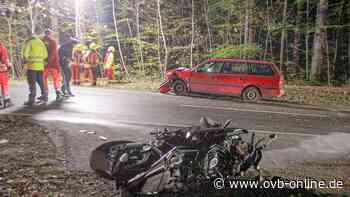 Bad Aibling: Schwerer Unfall auf RO24 - Straße gesperrt - wasserburg24.de