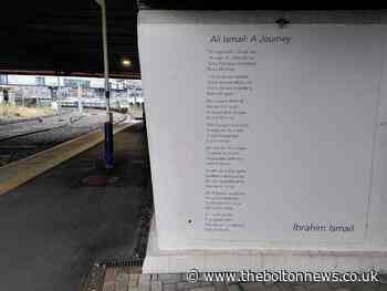 Bolton Station unveils poems by borough writers