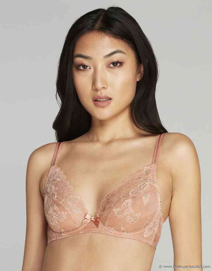Luxury Lingerie Review: Agent Provocateur "Anytime" Leni Plunge Bra in 32G