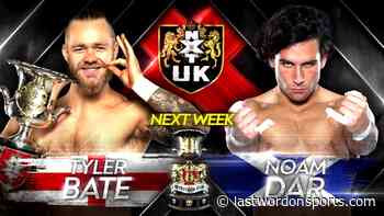 Preview: NXT UK (10/28/21) Heritage Cup Match – Bate vs. Dar - Last Word on Baseball