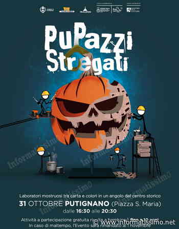 Putignano - Ad Halloween arrivano i "Pupazzi stregati", laboratori mostruosi per bambini - Putignano Informatissimo