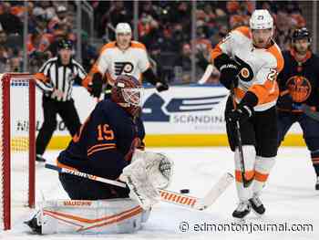 The Edmonton Oilers out goaltender-ed in a 5-3 loss to Philadelphia: Cult of Hockey Player Grades