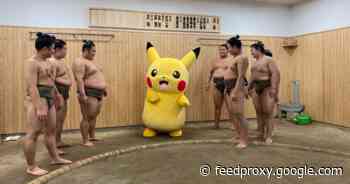 Pokemon characters bring cuteness to the sumo wrestling ring     - CNET