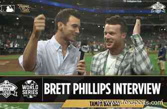 "This is what baseball is all about" — Brett Phillips speaks on his experience at the World Series I Flippin' Bats