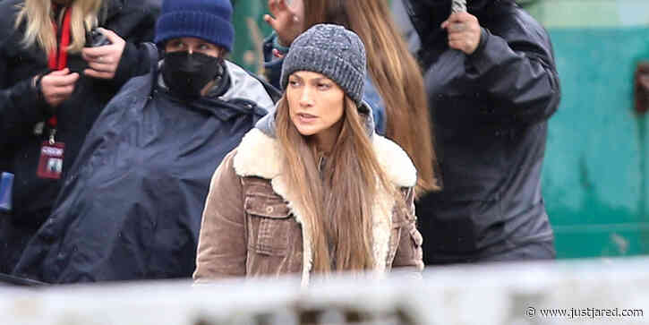 Jennifer Lopez Films Scenes for Upcoming Thriller 'The Mother' With Lucy Paez