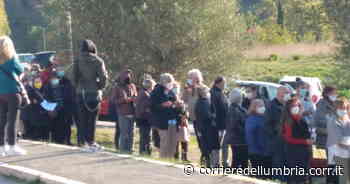 Perugia, due ore di fila all’hub di San Marco per la terza dose di vaccino - Corriere dell'Umbria