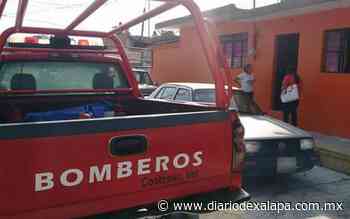 Desalojan vivienda de Coatepec por intensa fuga de gas - Diario de Xalapa