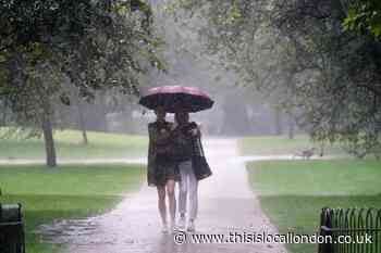 Met Office weather forecast London: Three days of heavy rain