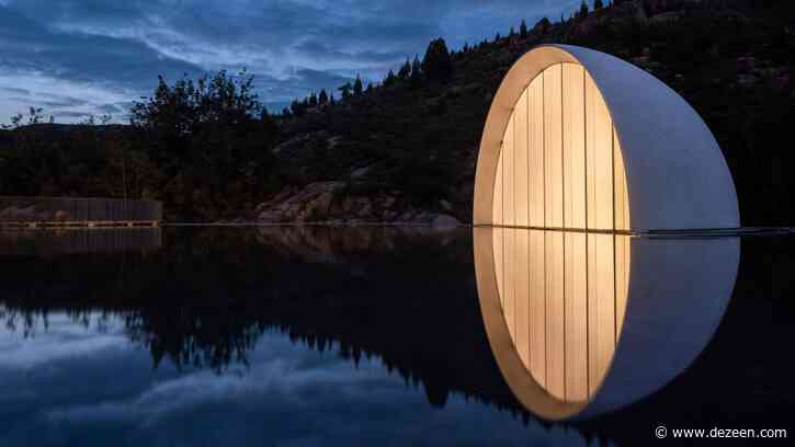 Syn Architects tops wedding chapel in China with illuminated "moon"
