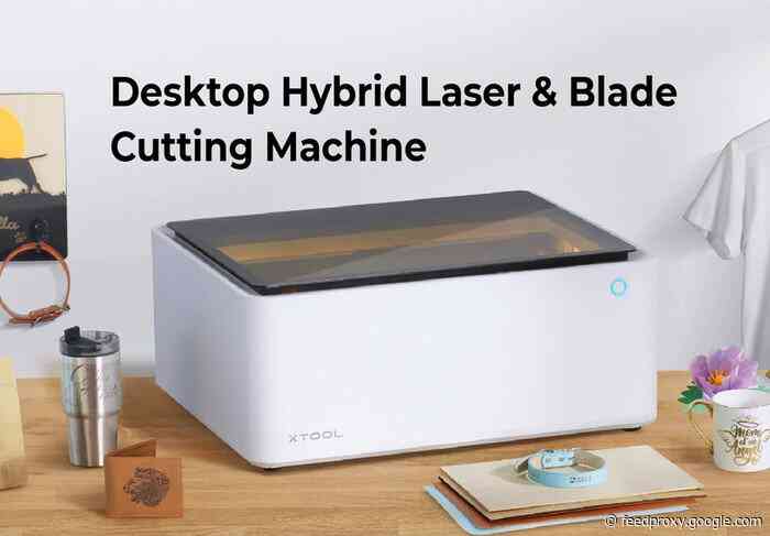 xTool M1 desktop CNC laser and blade cutting machine