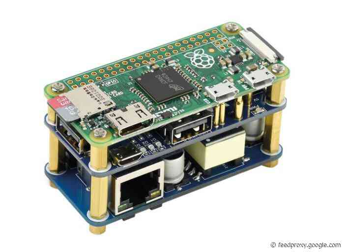 Power your next project over Ethernet using the Raspberry Pi Zero PoE USB Hub HAT
