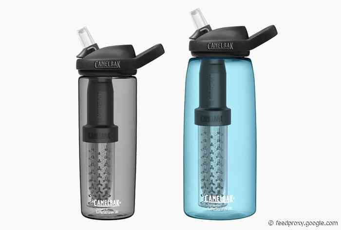 Drink clean water using the CamelBak Lifestraw water filtration bottle