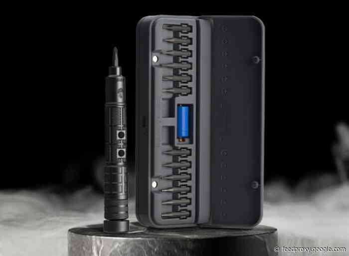 Creationspace EDC pocket sized electric screwdriver set