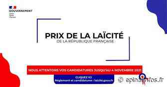Vosges – Appel à candidatures pour le prix de la laïcité 2021 - Epinal infos - Epinal Infos