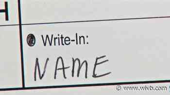 How do I write in a candidate on Election Day?