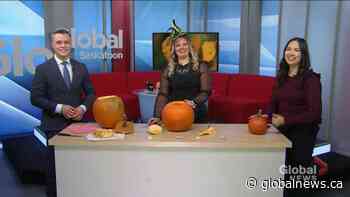Global News Morning takes on pumpkin carving