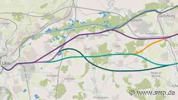 Bahn in Neu-Ulm: Auf 20 Meter genau steht fest, wo künftig der ICE zwischen Ulm und Augsburg fahren soll - SWP