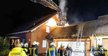 Brand im Kreis Bamberg: Mülltonnen brennen nieder - Feuer entfacht erneut und greift auf Garage über - inFranken.de
