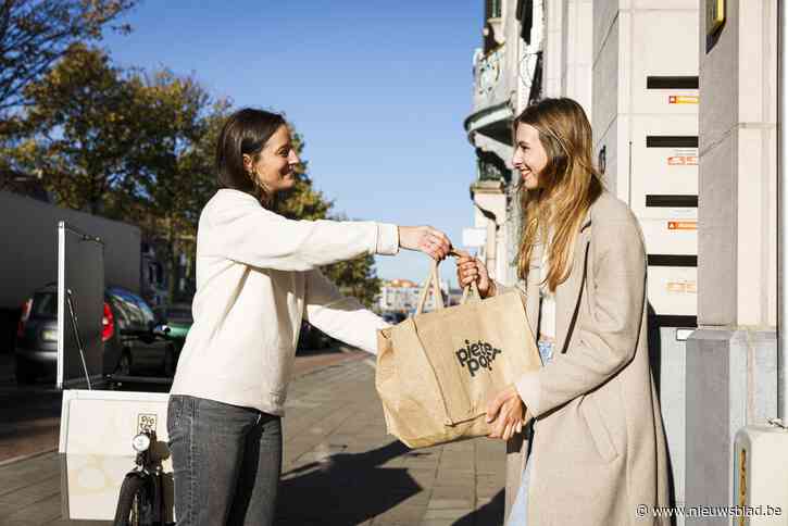 Verpakkingsvrije online supermarkt Pieter Pot levert eerste boodschappen in Antwerpen