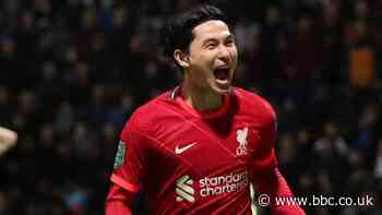 Preston North End 0-2 Liverpool: Takumi Minamino and Divock Origi on target