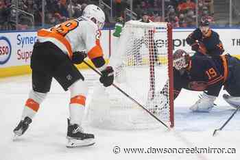 Atkinson's two goals lifts Philadelphia Flyers over Edmonton Oilers 5-3 - Dawson Creek Mirror