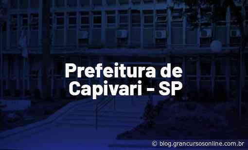 Concurso Capivari SP: edital publicado! Até R$ 14 mil. - Gran Cursos Online