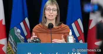 Alberta’s Dr. Hinshaw to provide update on COVID-19 Thursday afternoon